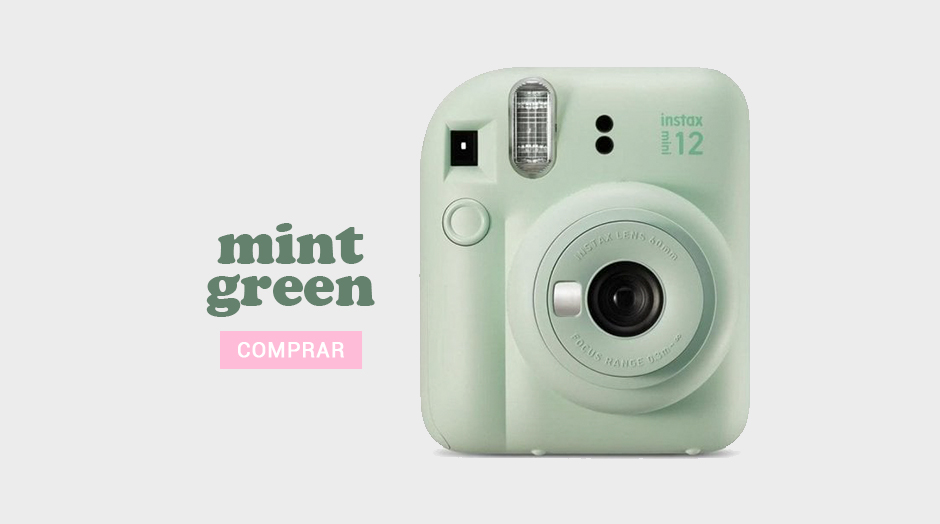 mquina fotogrfica instax mini 12 da fujifilm verde