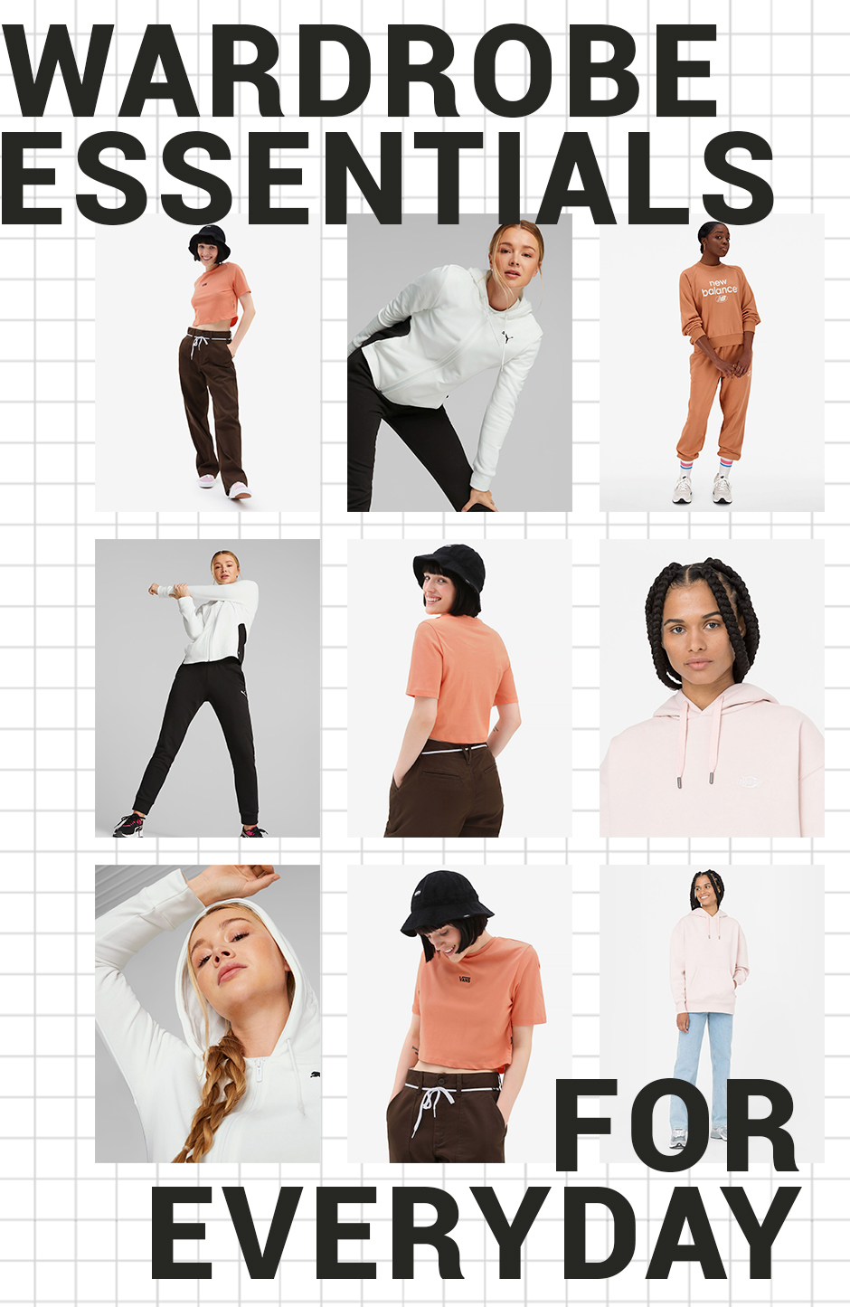 mulheres em fundo branco
