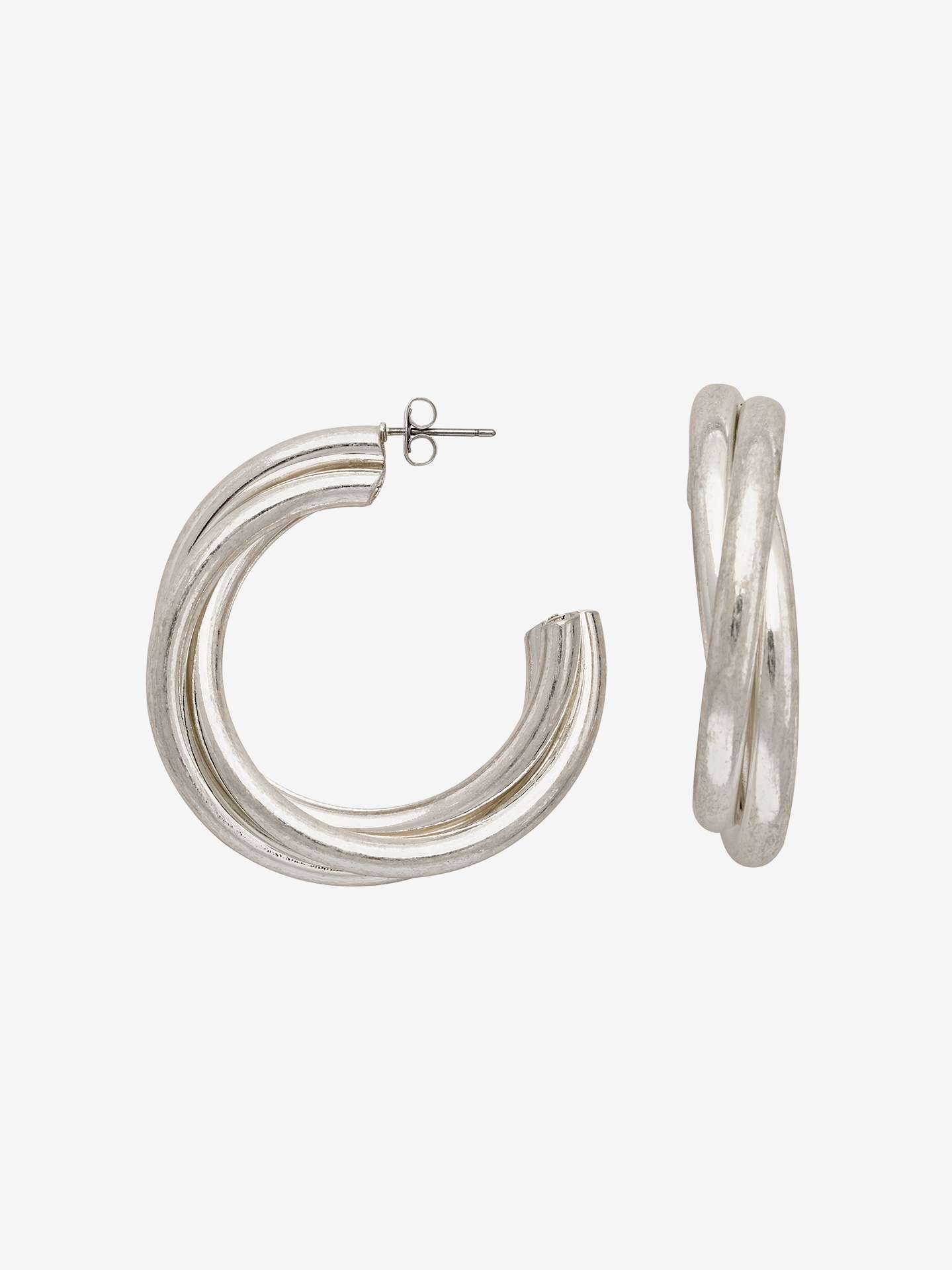 Argolas Susmie's Olivia Prateadas