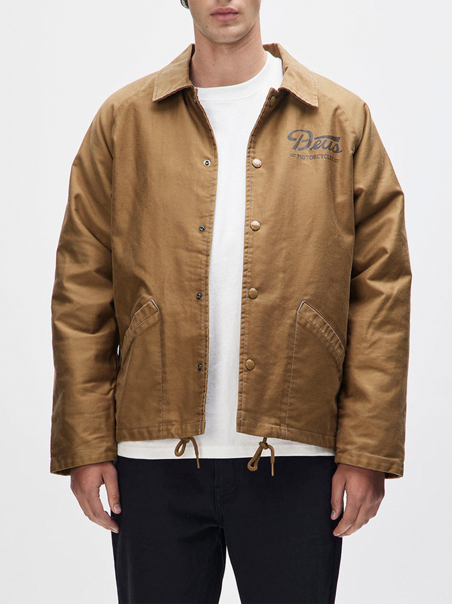 Casaco Deus Ex Machina Silos Mechanic Camel