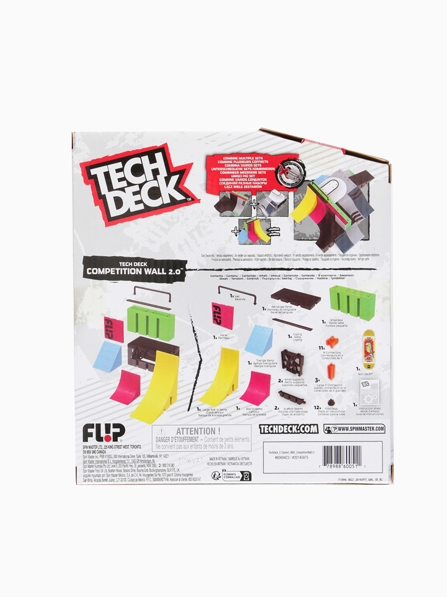Rampa Tech Deck X Connect Competition Wall 2.0