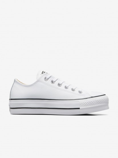 Converse Chuck Taylor All Star Lift Clean Leather Sneakers