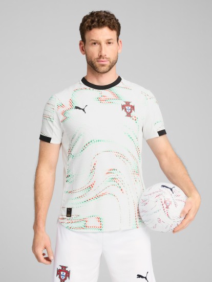 Puma Portugal Away Authentic White 2025 Jersey