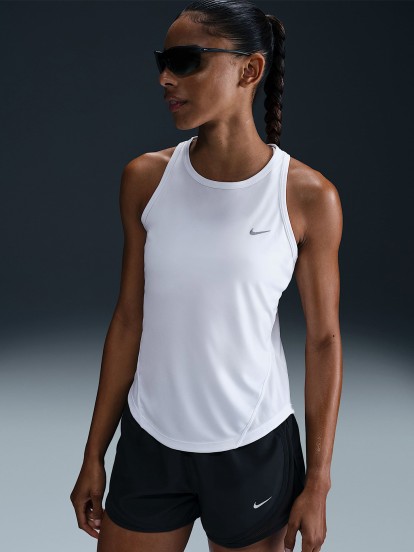 Nike Tempo Dri-FIT White Running Tank For Women