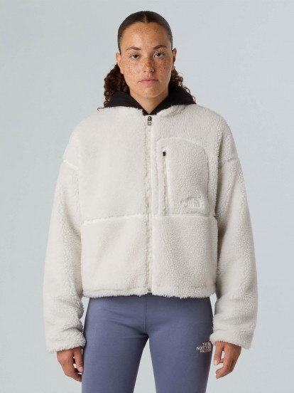 The North Face Extreme Pile W White Jacket