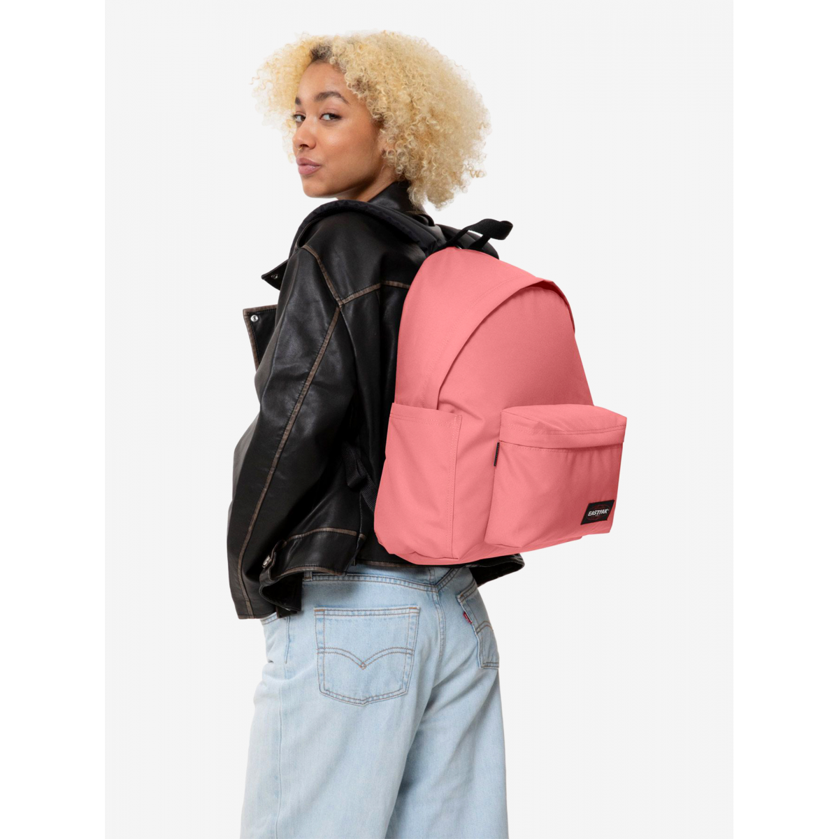 Eastpak リュック サーモンピンク Eastpak Day Pak'R Peach Pink Backpack - EK0A5BG4-0O8 - BZR