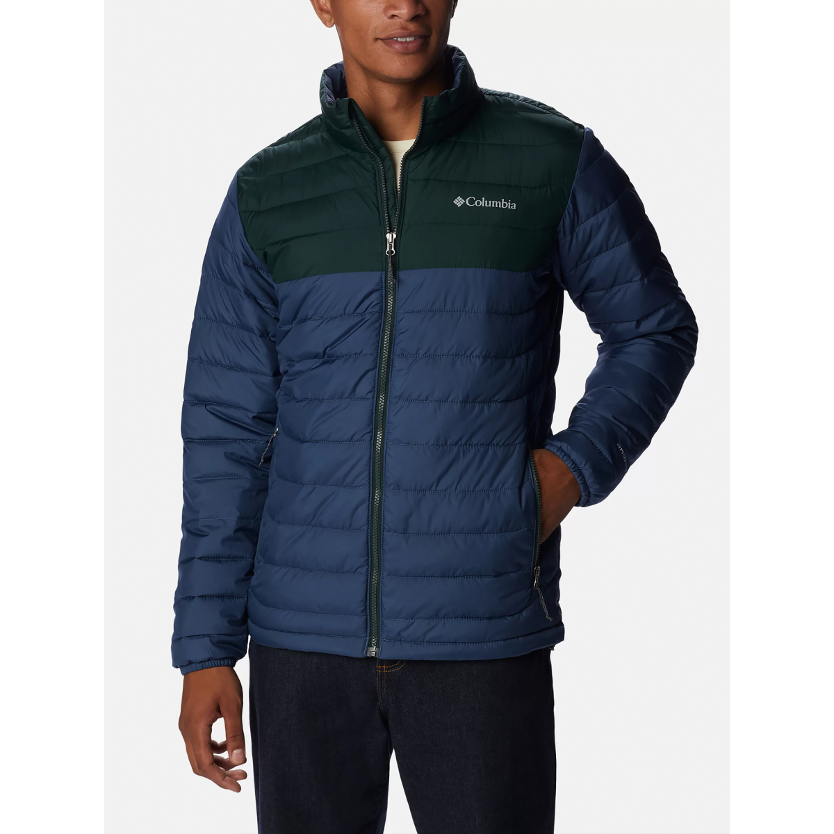 Chaqueta COLUMBIA Hombre (Poliéster - Gris - M)