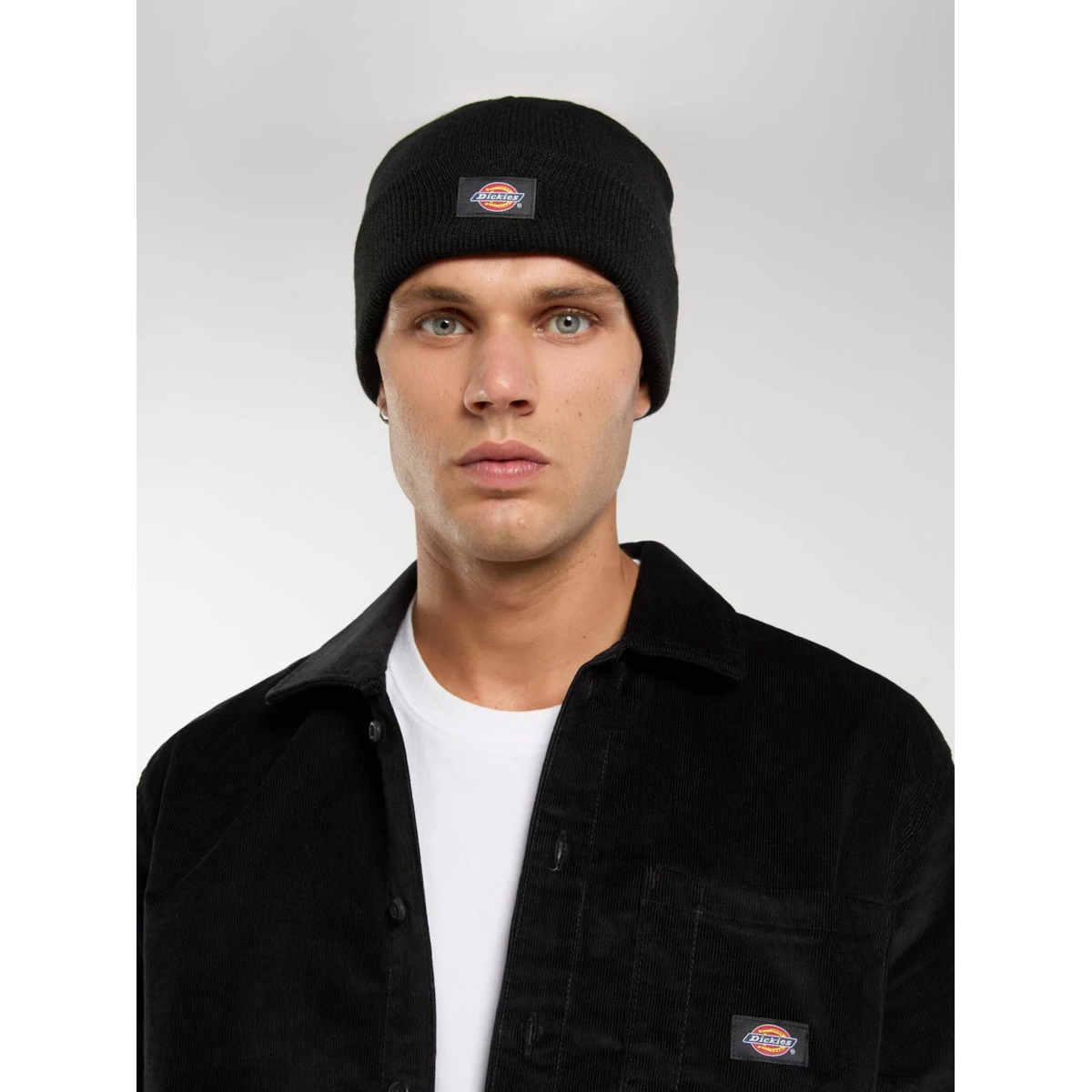 【未使用・タグ付】〈LANEUS〉BEANIE/ブラック Dickies Gibsland Black Beanie - DK0A4X7KBLK - BZR Online