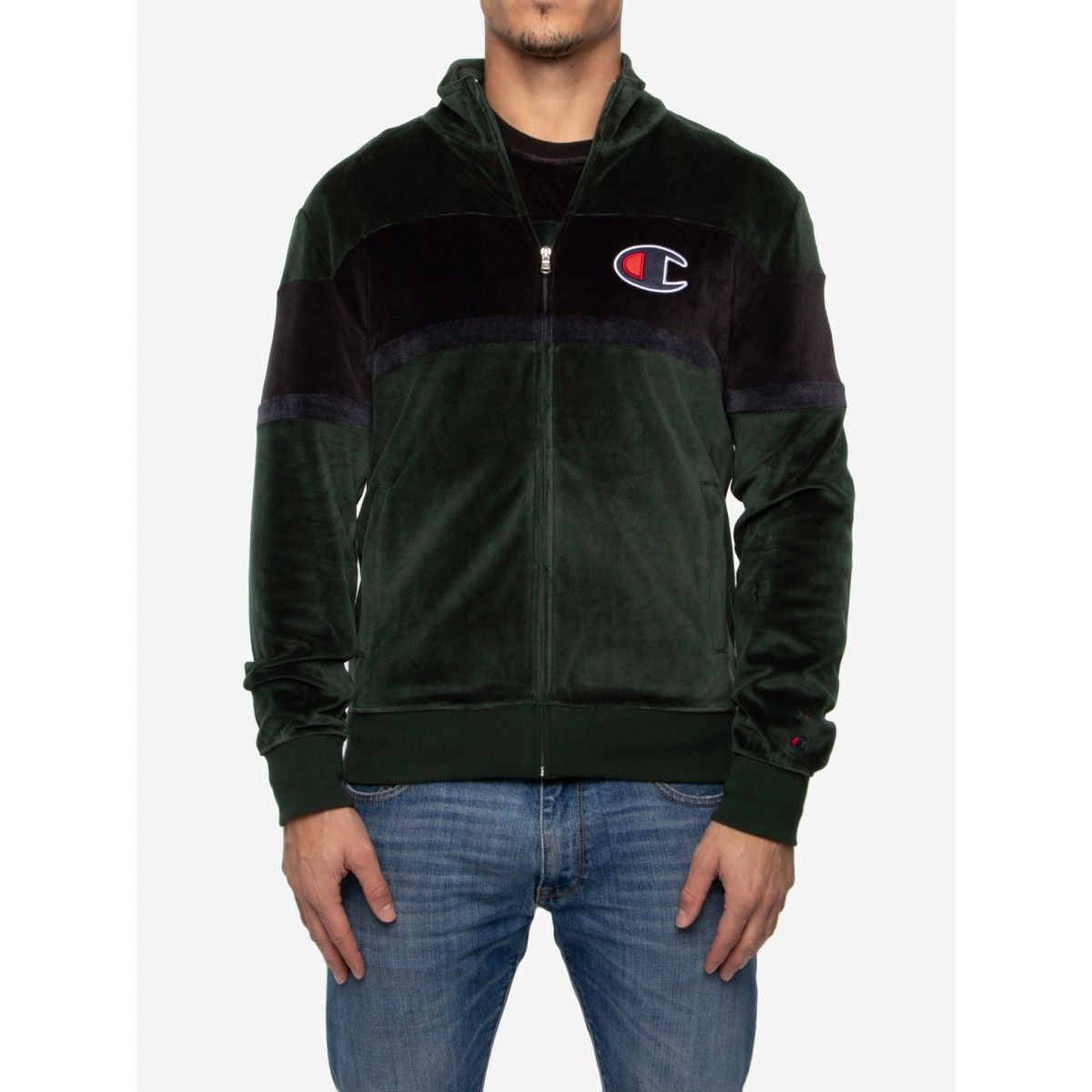 champion jersey jacket
