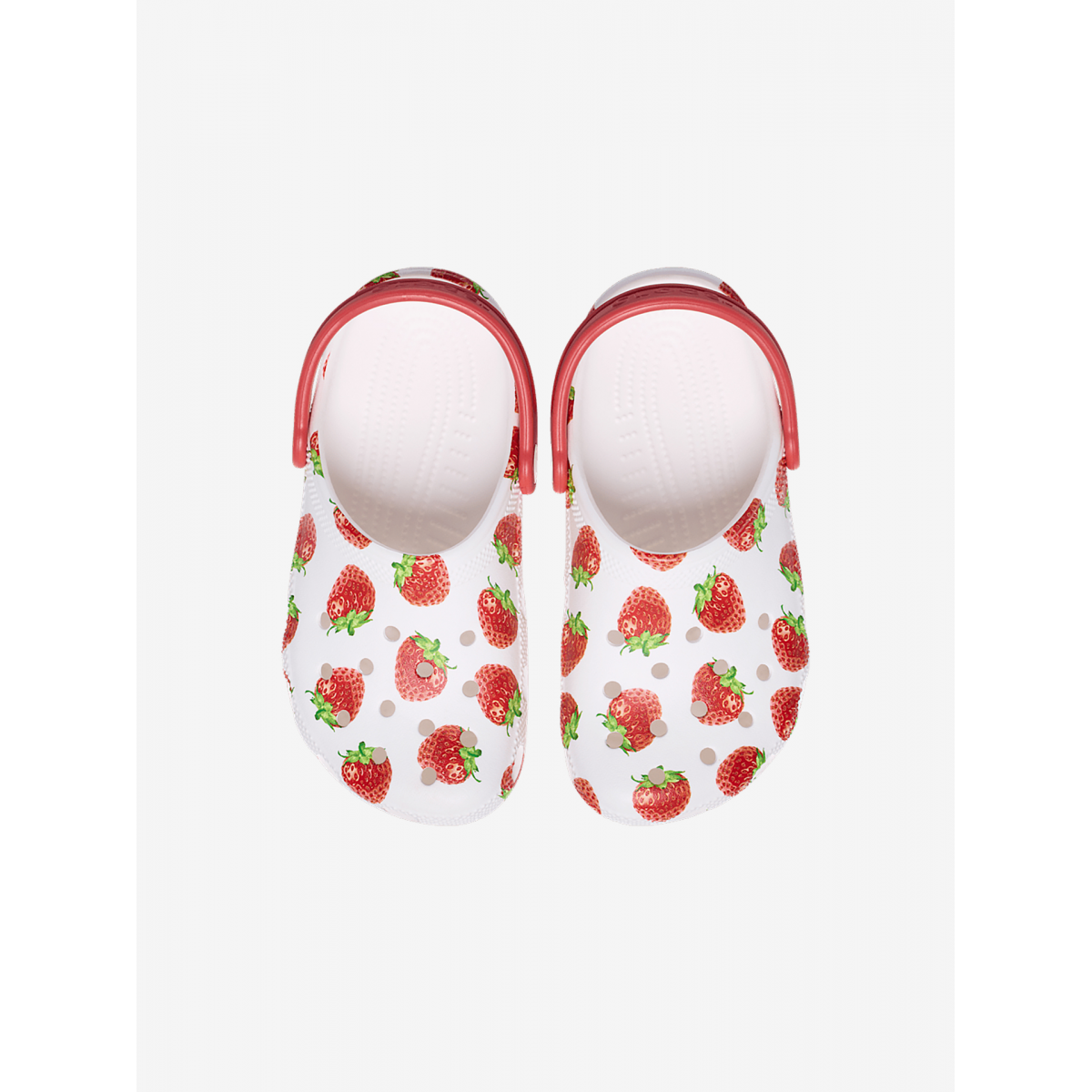 Sandalias Crocs Classic Fresh Fruits Toddler Blancas y Rojas - 211170 ...