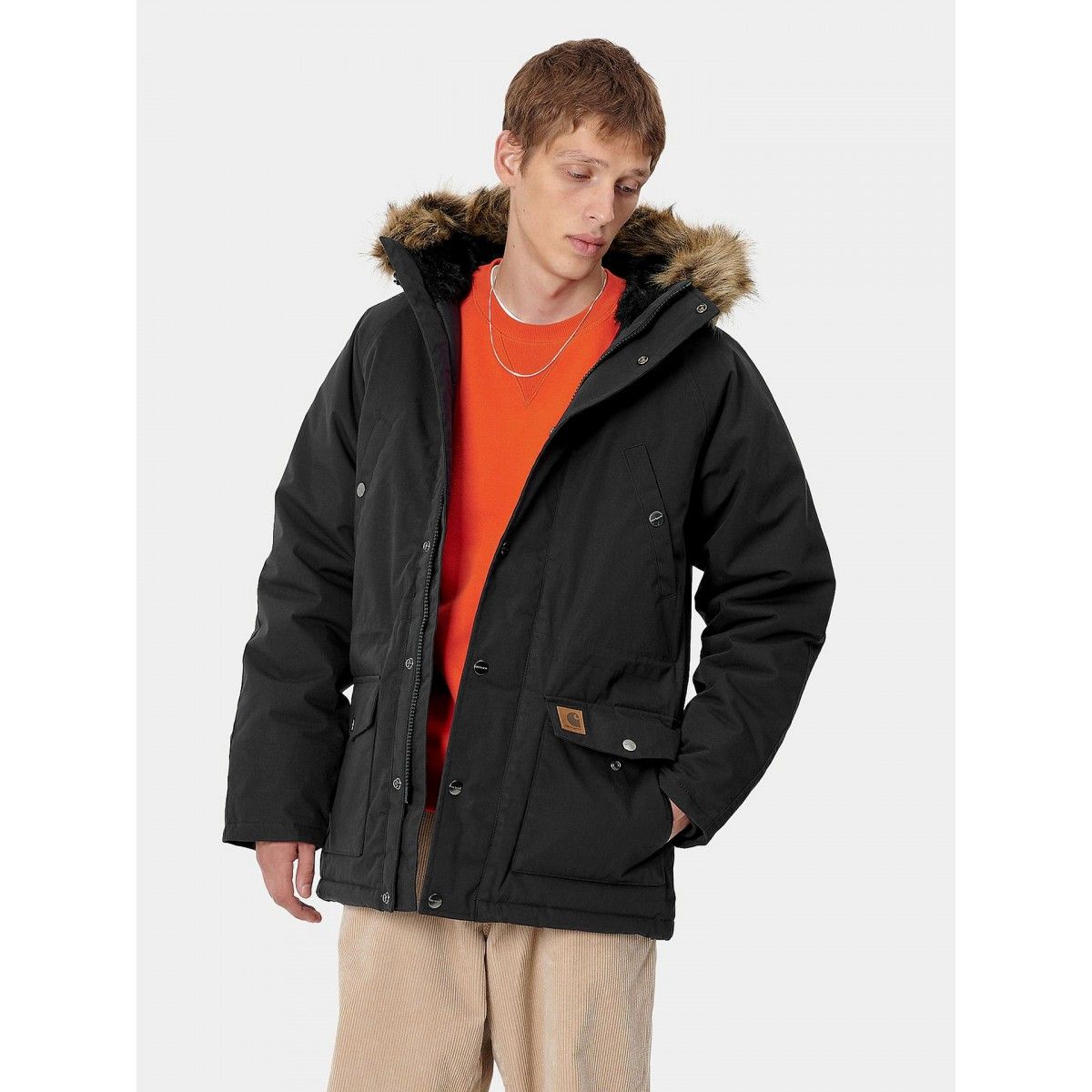 CARHARTT WIP Trapper Parka - Cypress - Mau Feitio