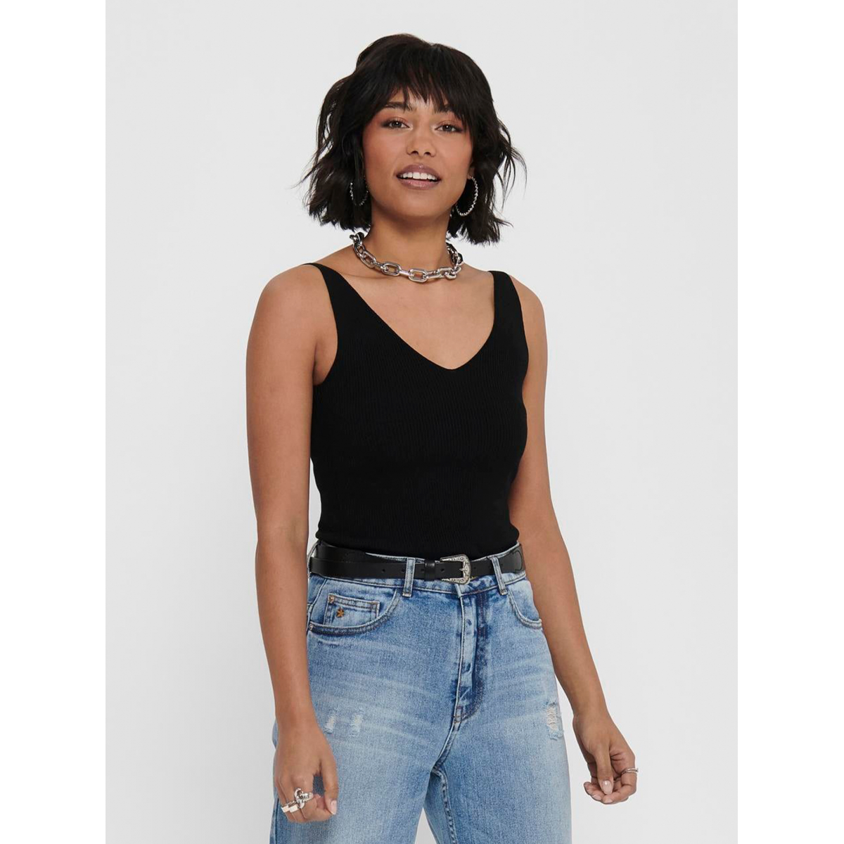 ONLY Jdynanna S/L Top Knt Noos – Parte Superiore Donna – Maglia Danese Di Qualità