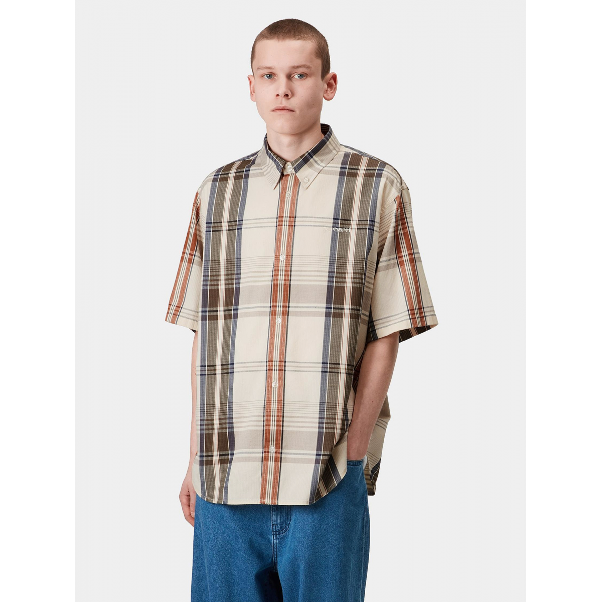 Carhartt WIP Roslin Chequered Shirt - I034546.2UX.XX - BZR Online