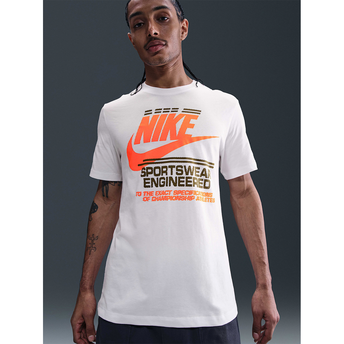 Nike Sportswear Futura White T-shirt For Men - HQ9157-100 - BZR Online