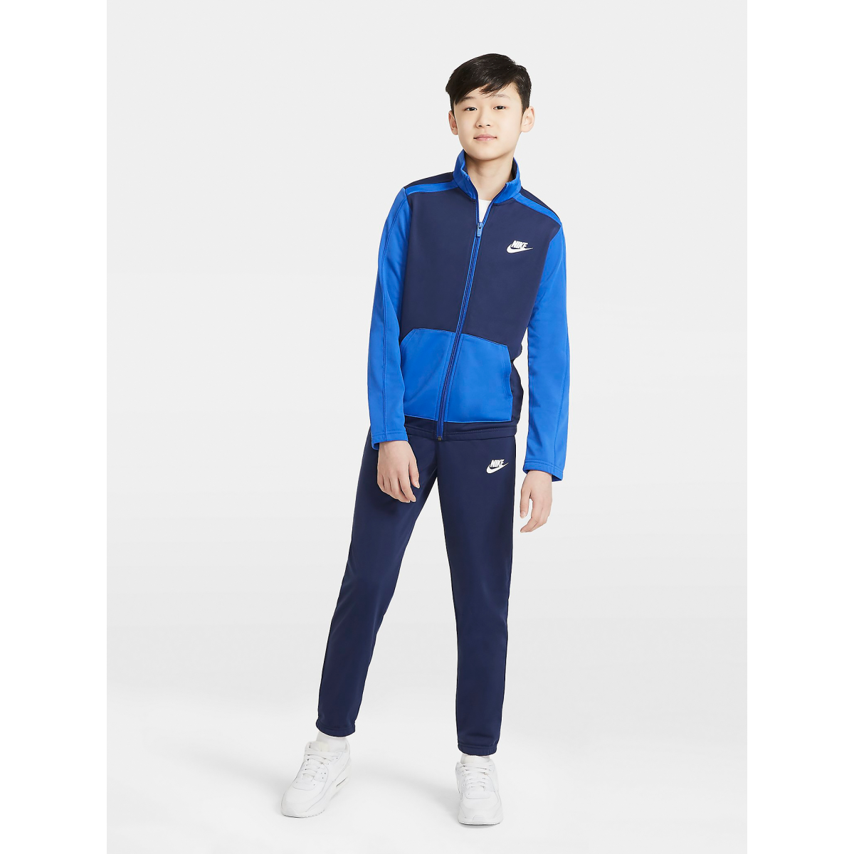 Boys nike sales tracksuit top