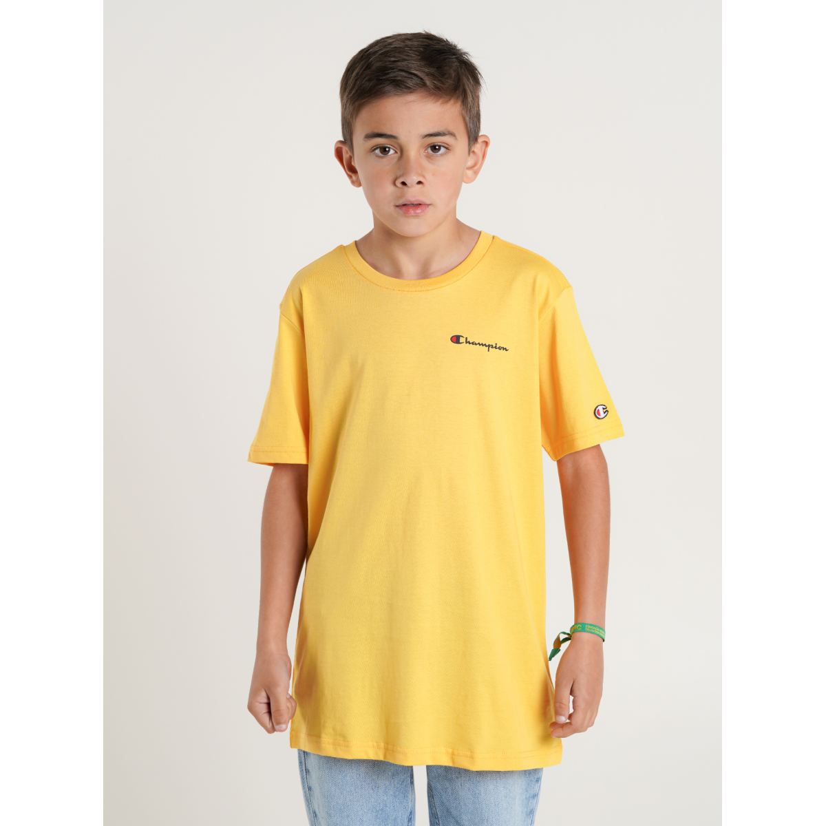 Champion Legacy Script Kids T-shirt - 306833-YS107 - BZR Online