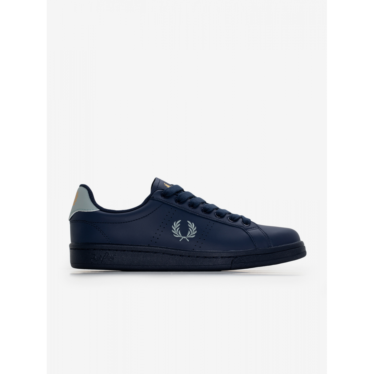 【FRED PERRY】B721LEATHER /TENNIS BLUE (X86) R6751 JPG_947bbe00614e779109dcc135fe