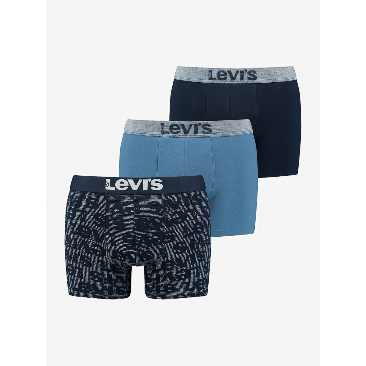 Calzoncillos Levis Giftbox Denim Logo AOP Brief 701220656 001
