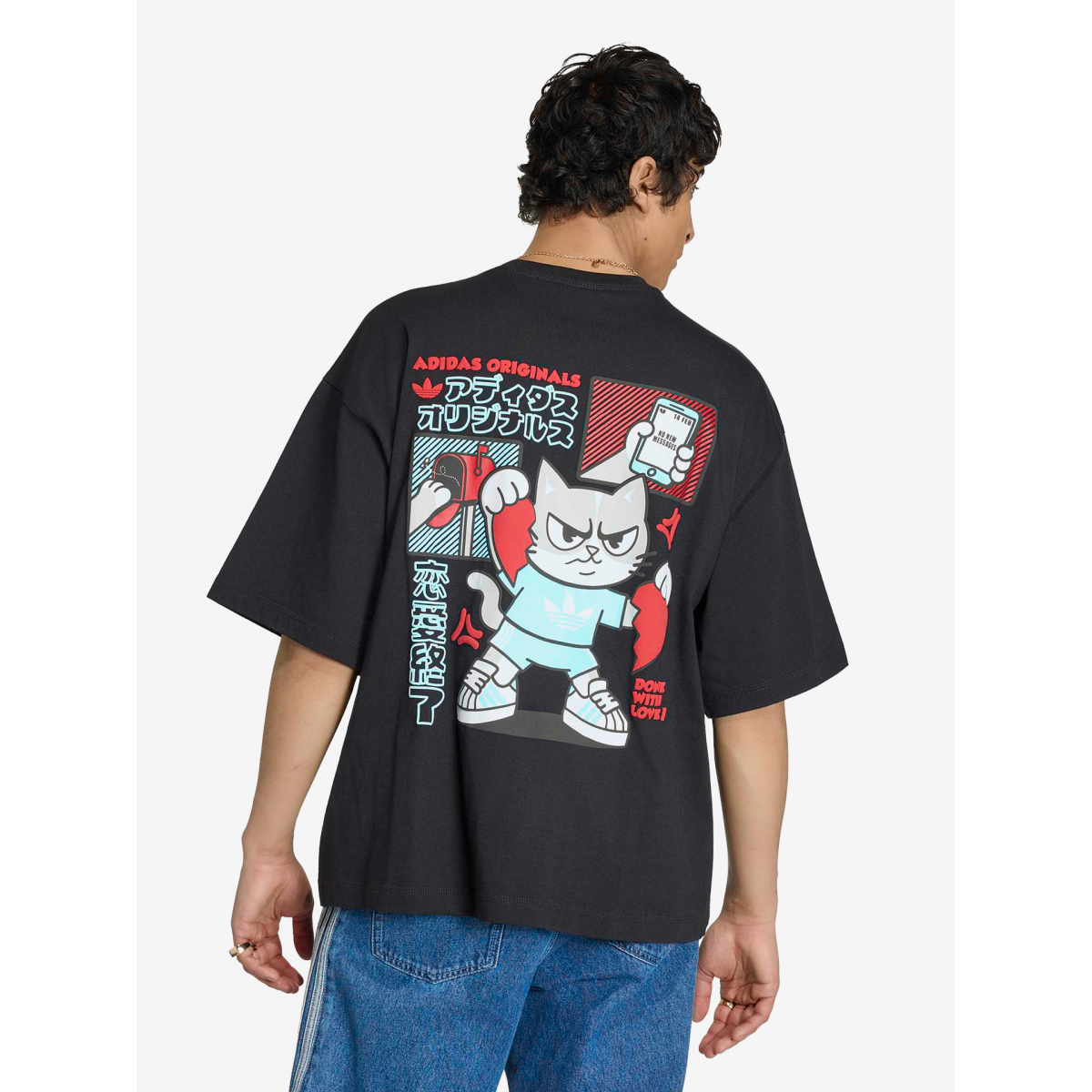 まほろあ Heart Mesh Panel T-shirt FVVO Fvvo - Rock Heart Mesh Panel T-shirt S115967087