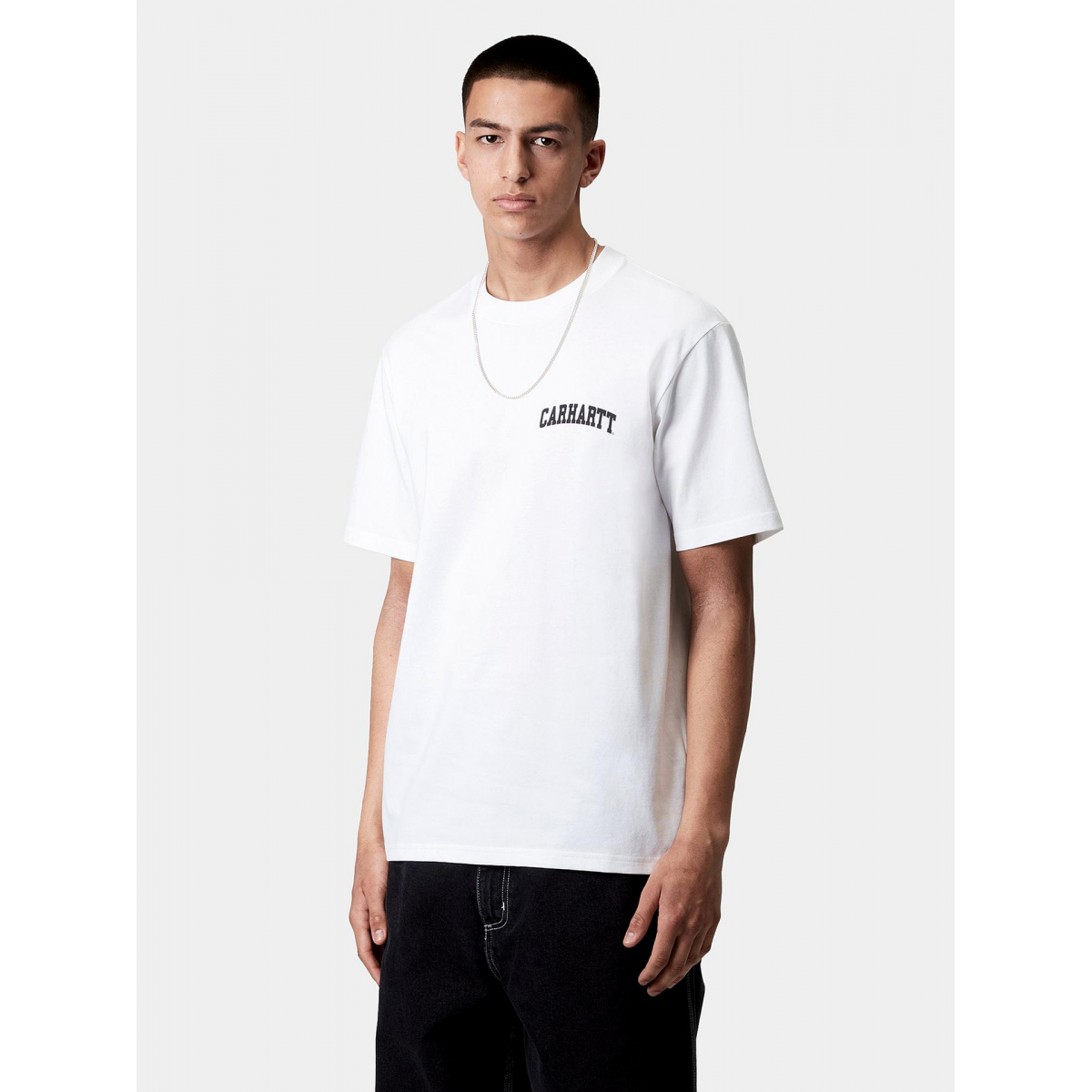 Tシャツ・カットソー Carhartt WIP \"University Script\" t-shirt Carhartt WIP University Script S/S T-Shirt Green Men's - US
