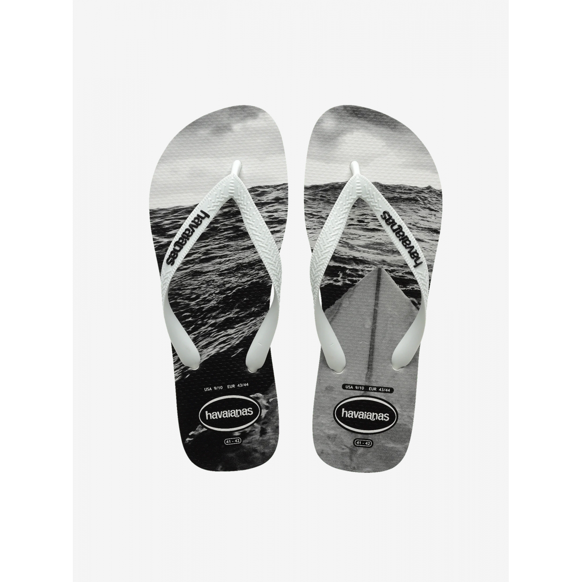 Havaianas Hype, Flip Flop Heren, Wit Wit Zwart Zwart, 35/36 EU Havaianas Hype, Flip Flop Heren, Wit Wit Zwart Zwart, 35/36 EU