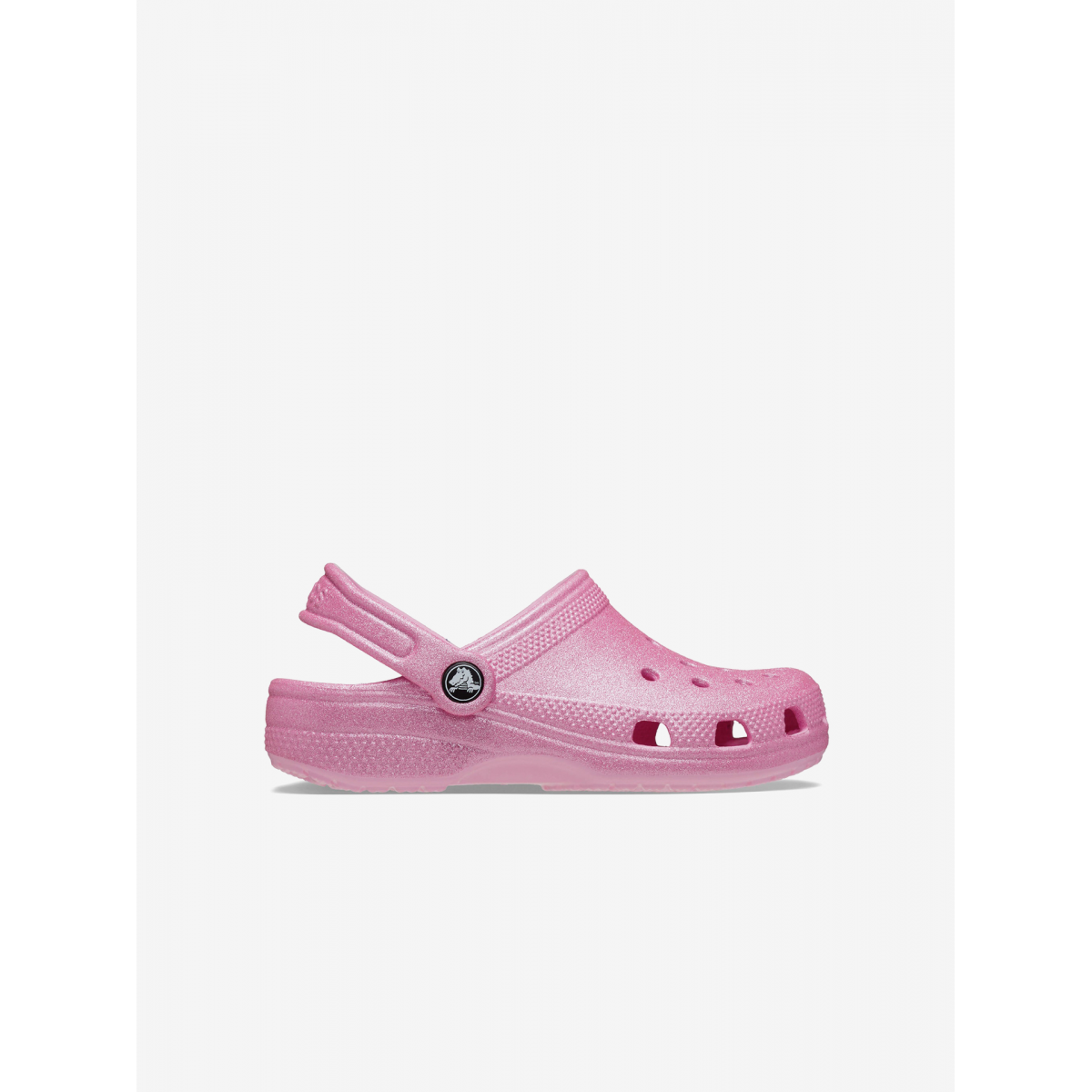 Crocs Classic Toddler Pink Glitter Sandals - 206992-6XE - BZR Online