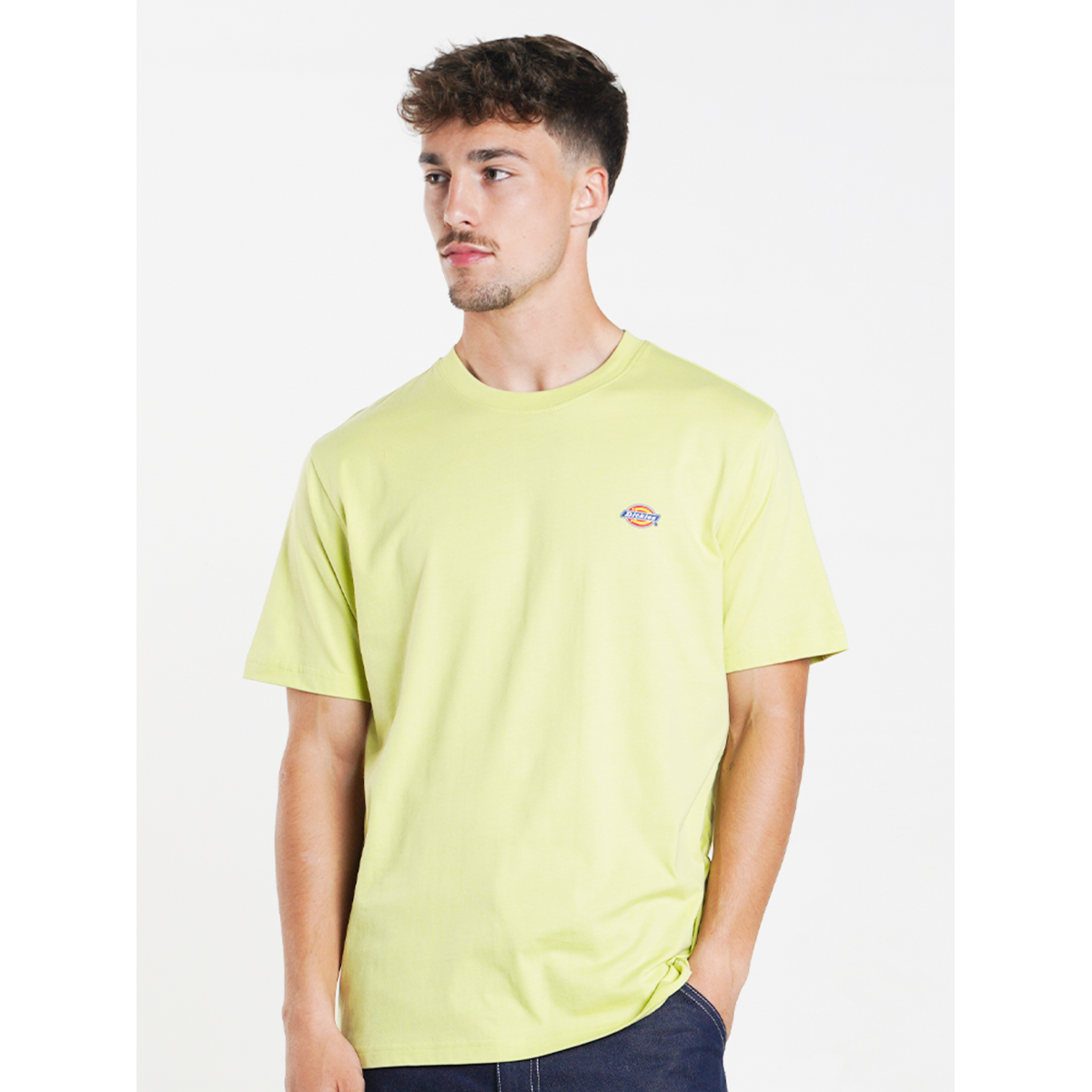 Dickies Men's Mapleton T-Shirt in Whitecap Gray Dickies Construct