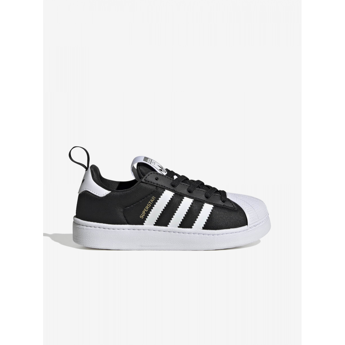 Sapatilhas Adidas Superstar Quickon EL C Pretas e Brancas - KK2176 - BZR  Online