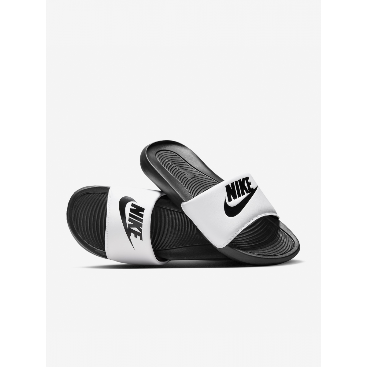 nike blancas chanclas