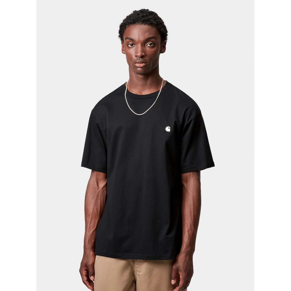 Carhartt WIP Madison Black T-shirt - I033000.K02.XX - BZR Online